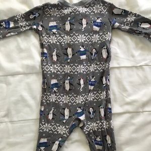 Hanna Andersson Baby Sleeper Pajama Penguin 70 cm 9-12 months
